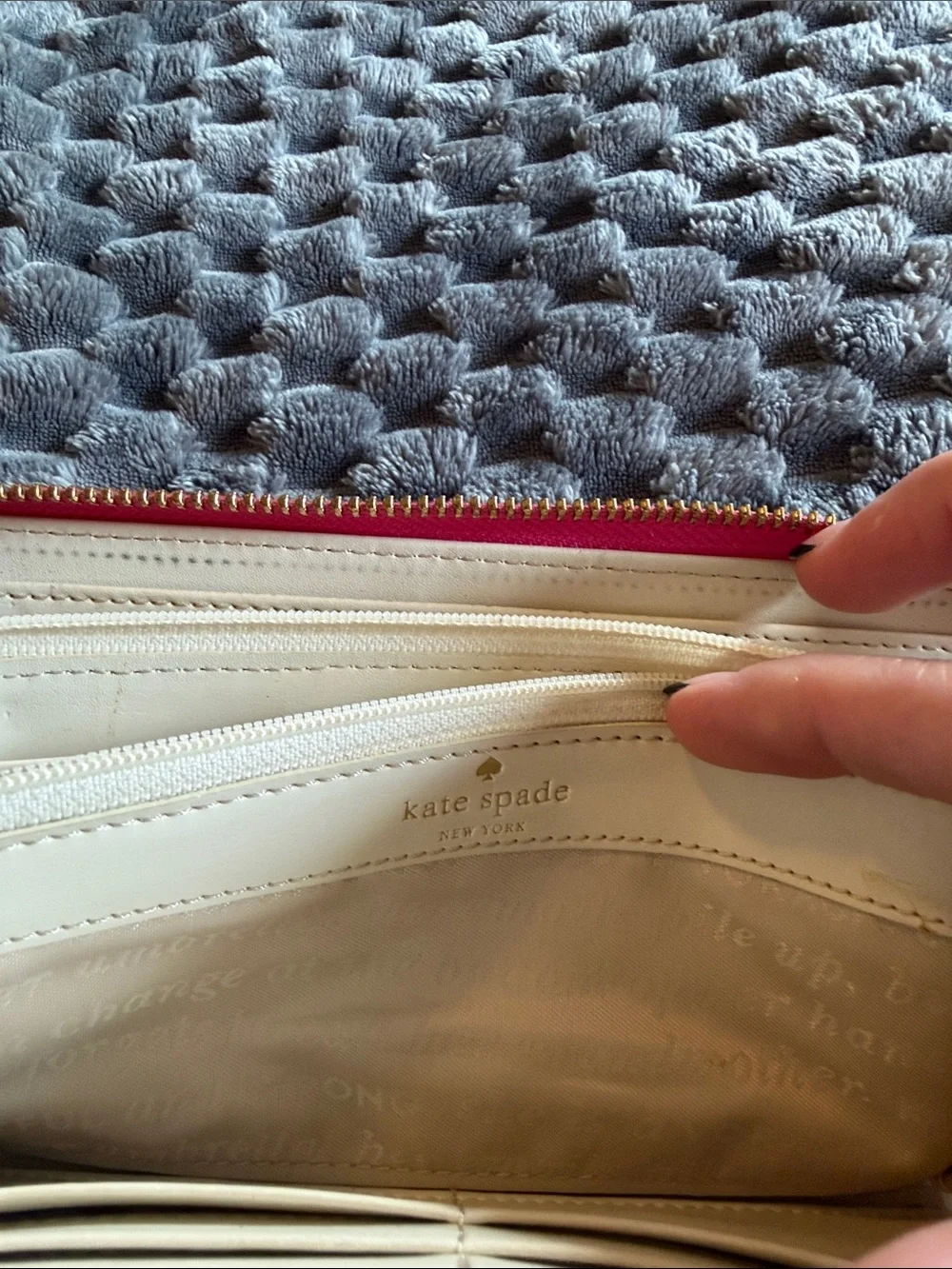 kate spade zip around